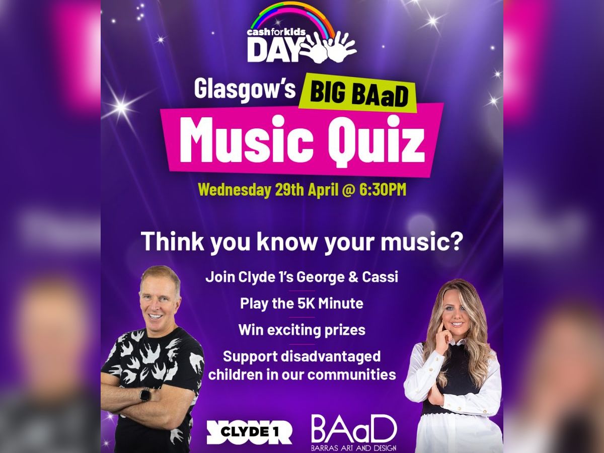 Glasgow’s Big BAaD Music Quiz