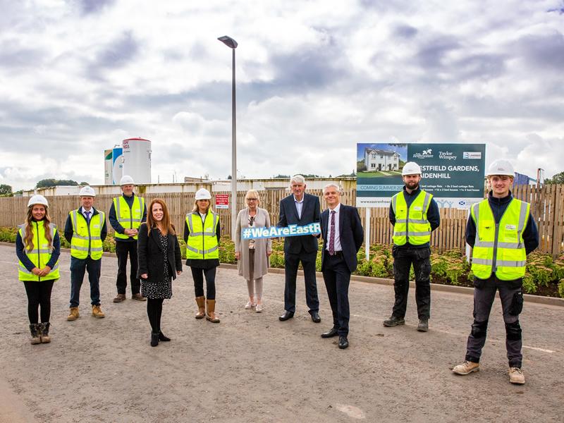 Ground broken at first new council homes in Newton Mearns