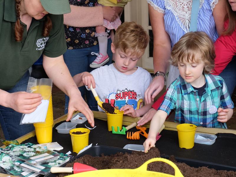 Kids go potty as new season of gardening club gets going