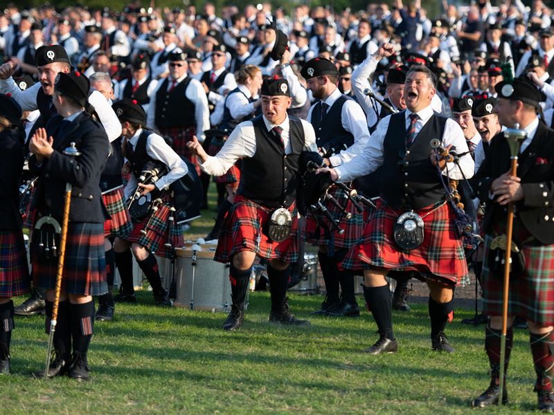One week to go until Glasgow welcomes the 2023 World Pipe Band Championships