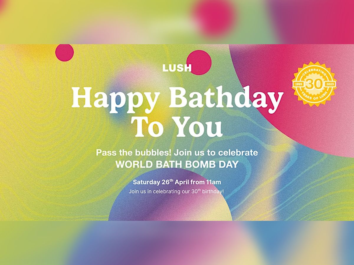 World Bath Bomb Day at Lush Glasgow Fort
