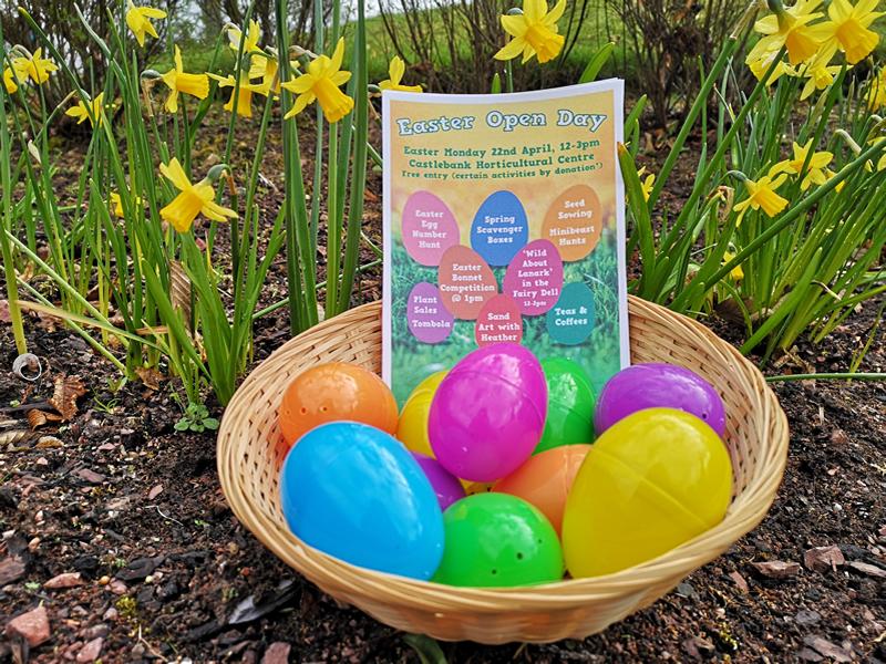 Families invited for cracking Easter Fun at Castlebank Horticultural Centre