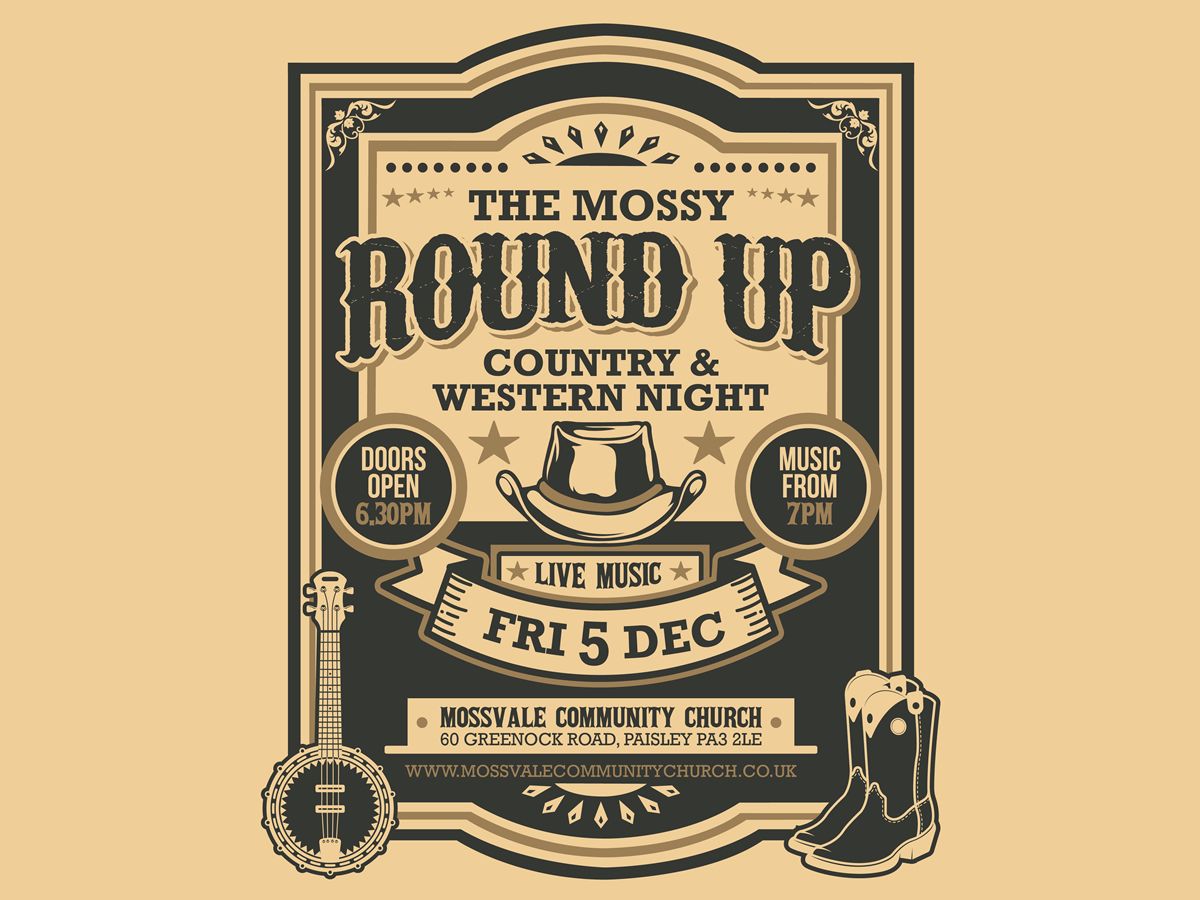 The Mossy Round Up - Country and Western Night