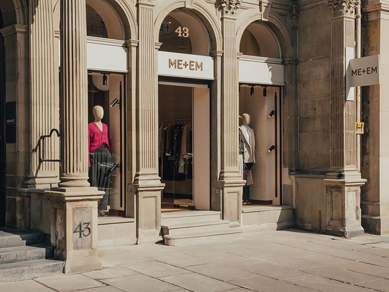 Luxury womenswear brand ME+EM opens its biggest store to date in Scotland