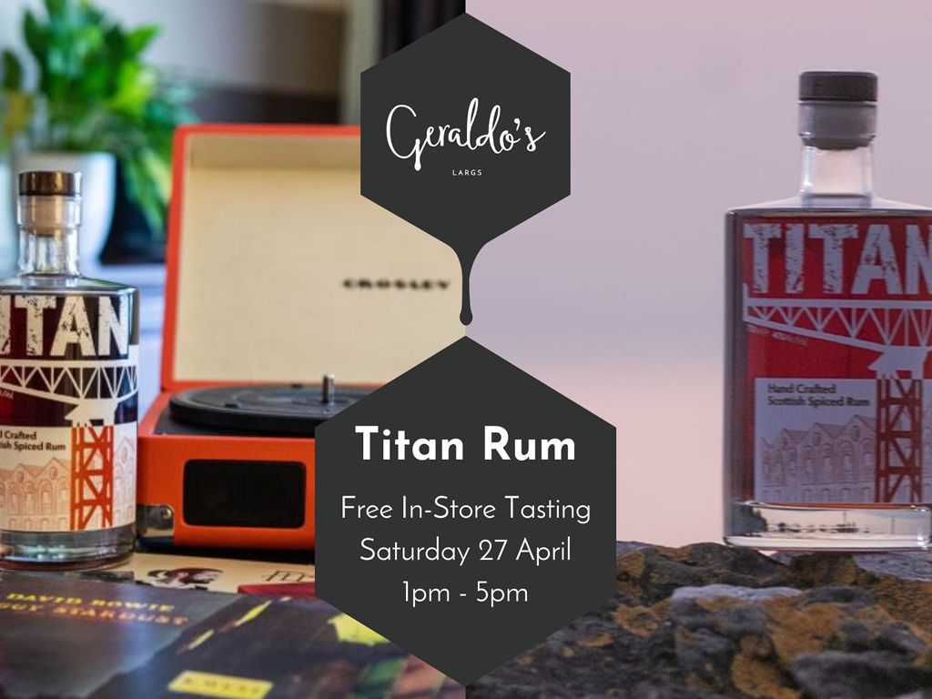 FREE Titan Rum Tasting