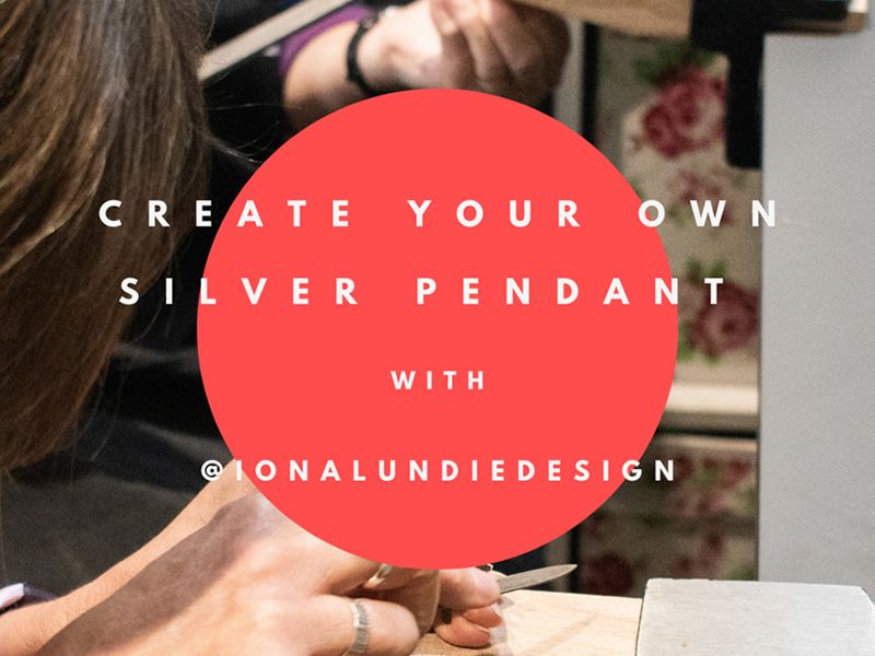 Create Your Own Silver Pendant with @ionalundiedesign