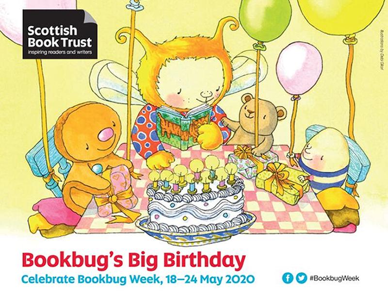 Scottish Book Trust launch online celebrations for Bookbug Week