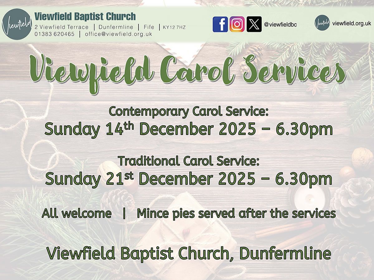 Carol Services - Viewfield Baptist Church