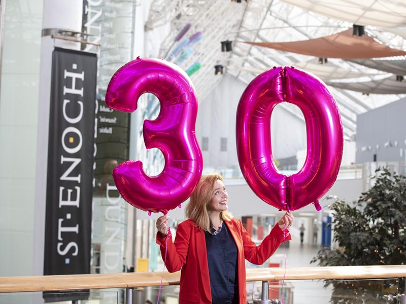 Join in the 30th Birthday Celebrations at St. Enoch Centre