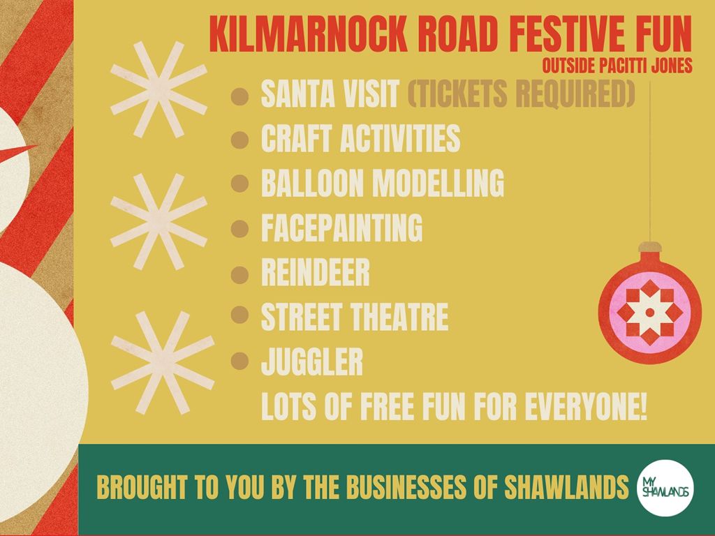 Shawlands Kilmarnock Road Festive Fun
