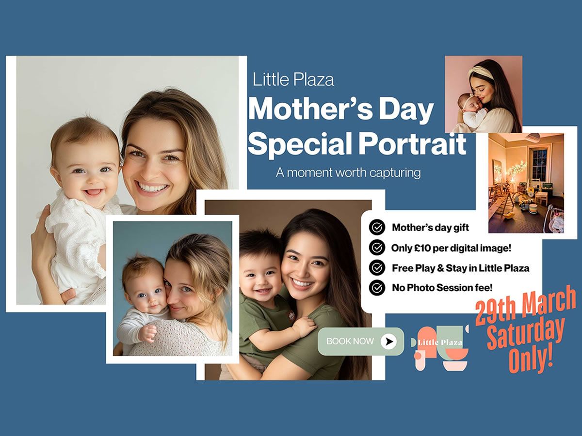 Celebrate Mother’s Day with a Heartwarming Portrait at Little Plaza!