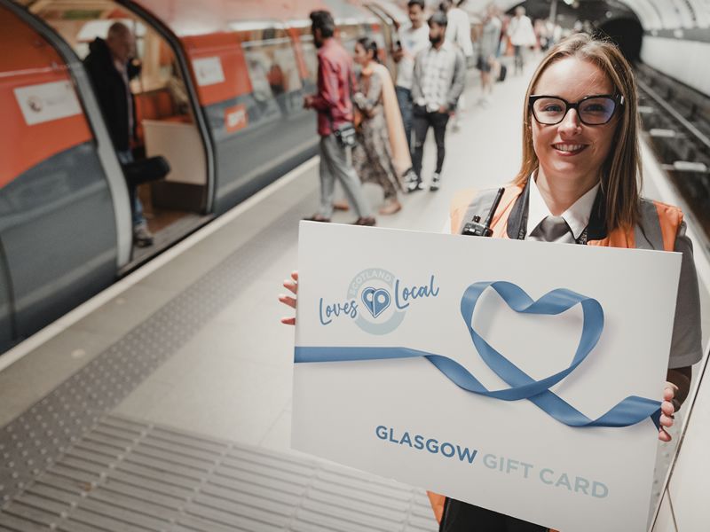 Glasgow travellers can now pay on Subway using city gift card