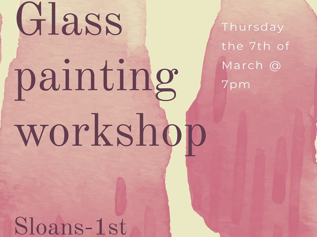 That’s Pure Glass - Glass Painting Workshop