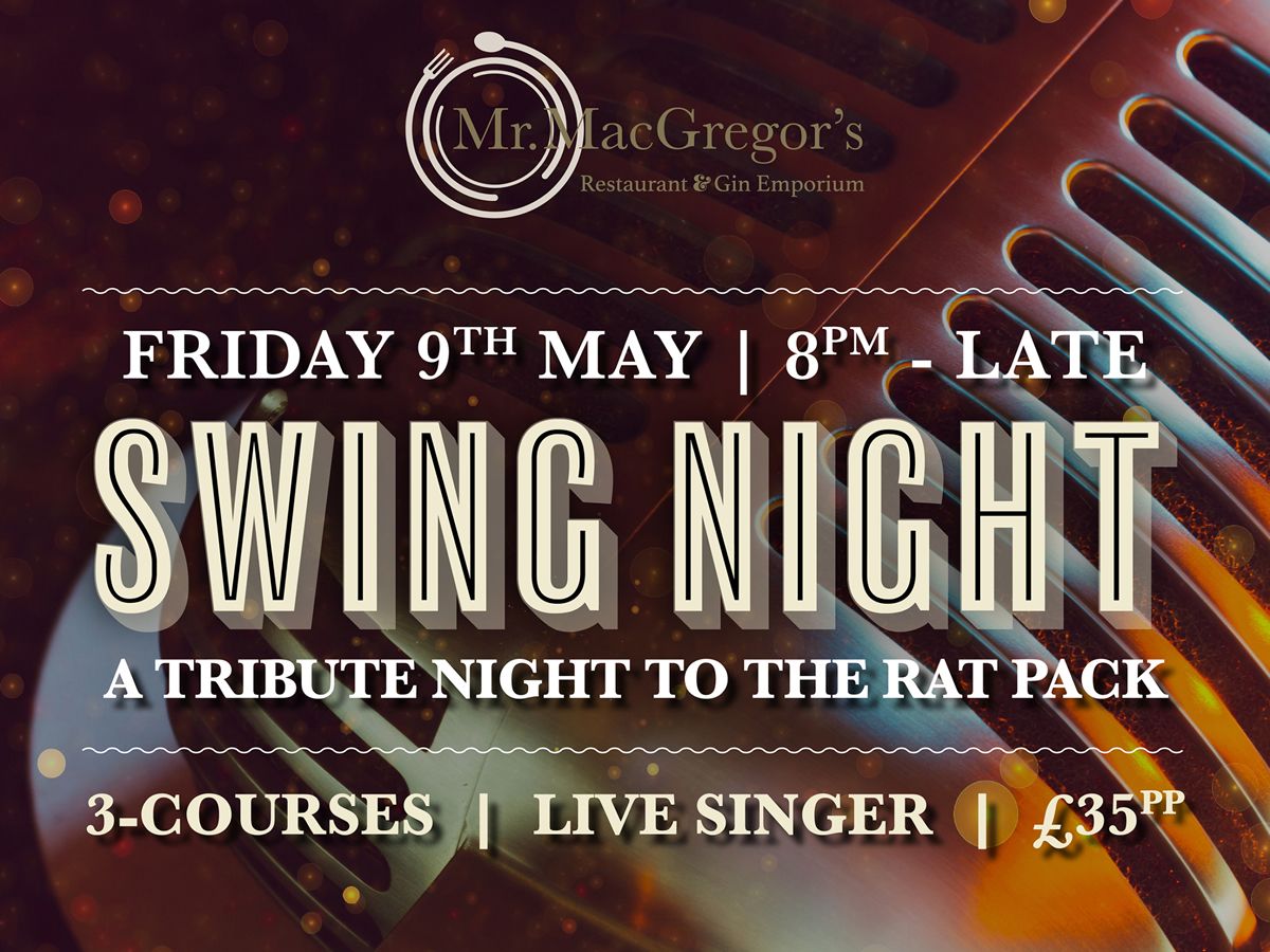 Swing Night - A Tribute to the Ratpack
