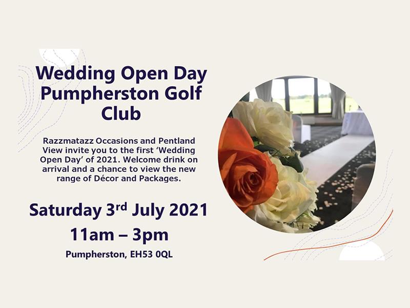 Wedding Open Day - Pumpherston Golf Club