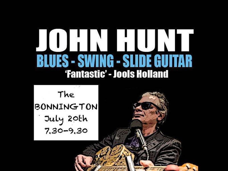 Blues Thursdays at The Bonnington : feat John Hunt