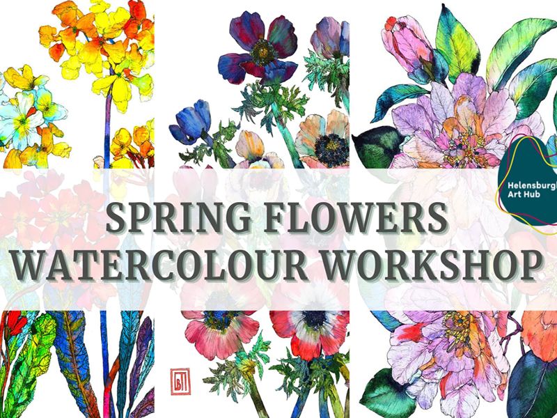 Spring Flowers Watercolour Painting Workshop