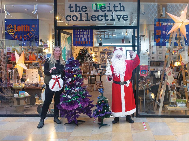 The Leith Collective launches Christmas tree and festive food exchange