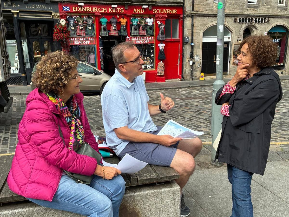 Edinburgh cultural guide builds slow travel project with Business Gateway support