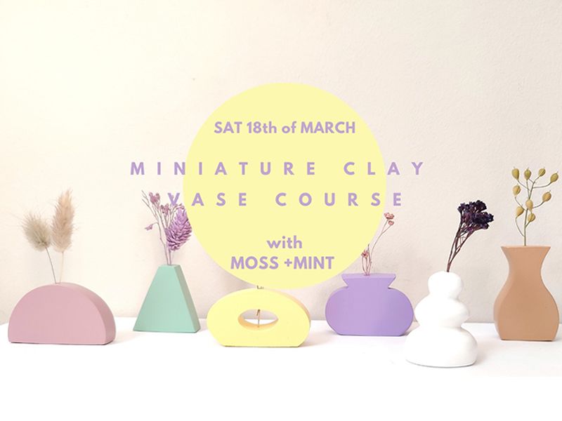 Miniature Clay Vases Course at Made in Stirling, Stirling What's On