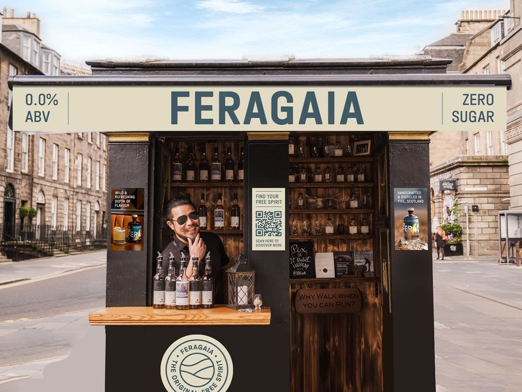 Feragaia host worlds smallest alcohol free bar in Edinburgh