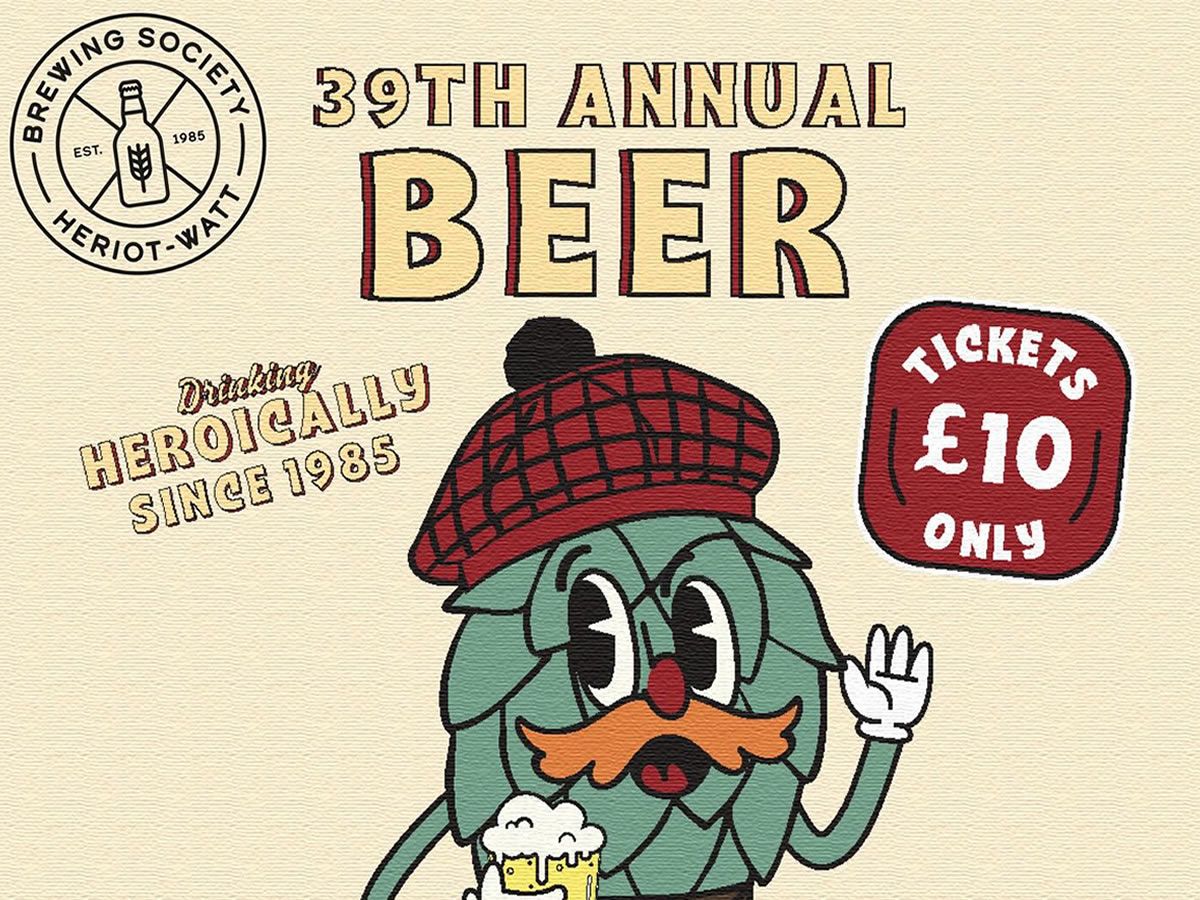 Heriot-Watt Brewing Society’s Annual Charity Beer Festival