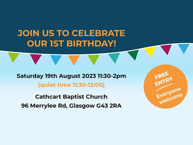 Cathcart and District Community Council First Birthday Party!