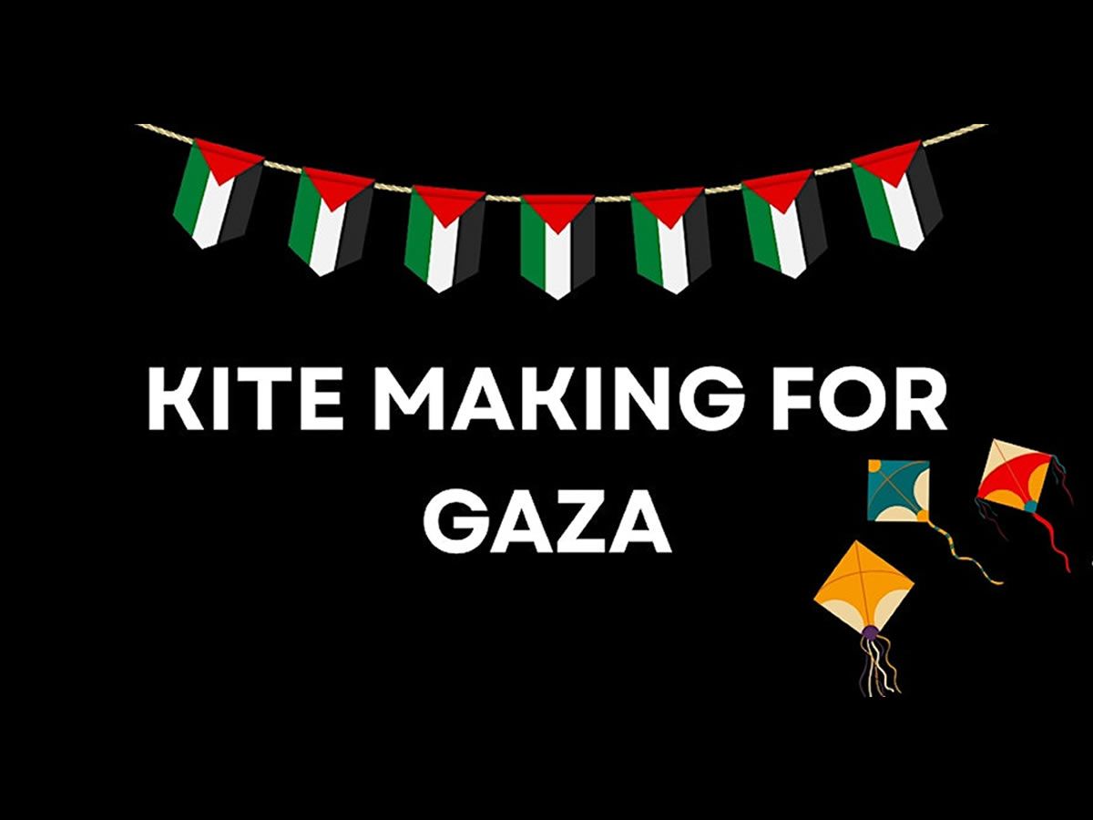 Kite Making for Gaza