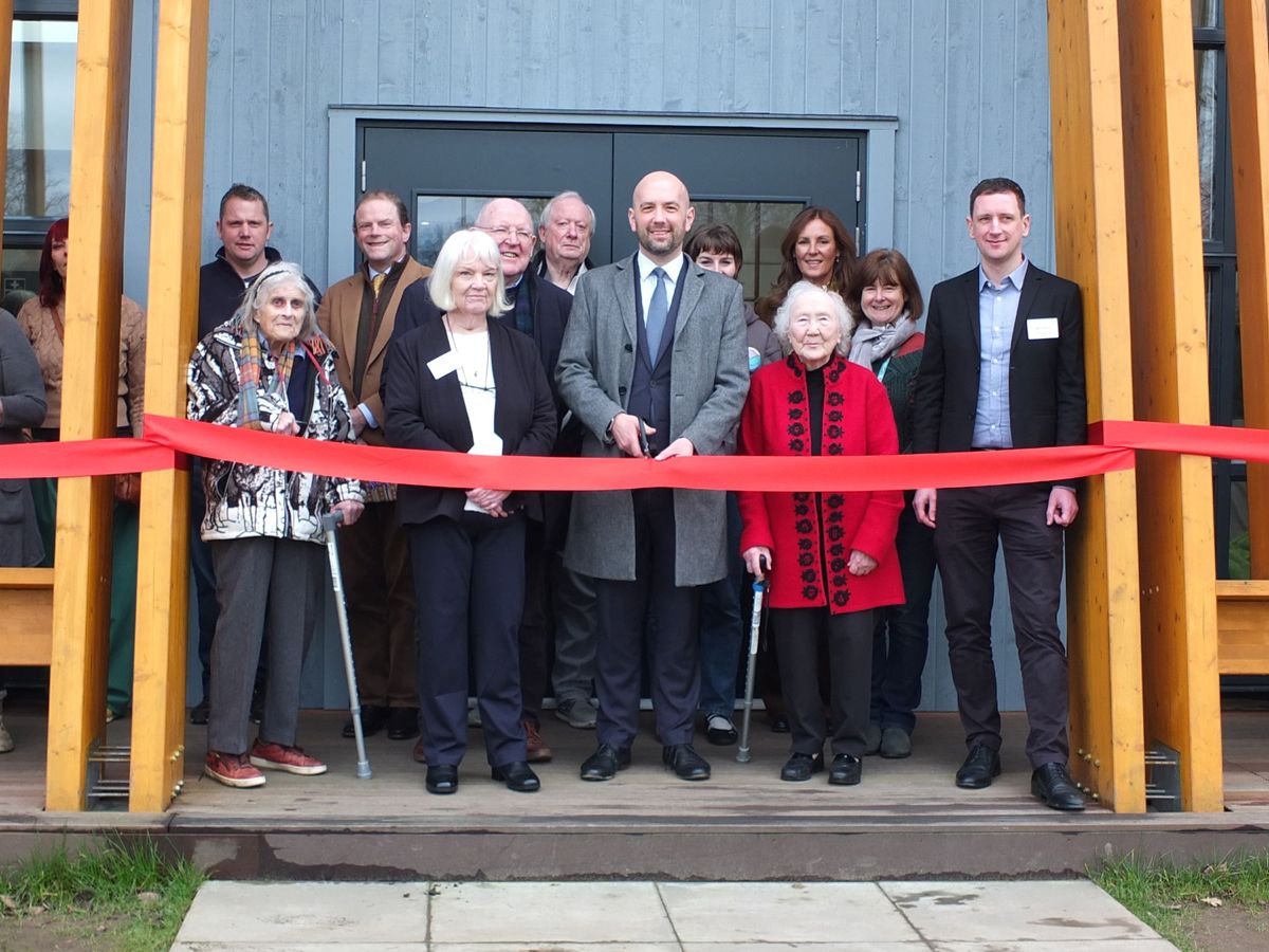 Doune and Deanston Youth Project community celebrate the opening of their new building