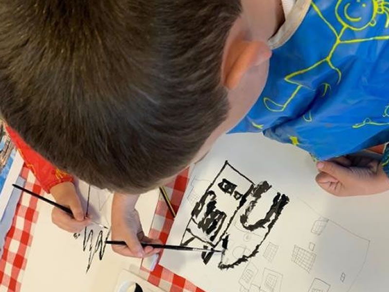 The Big Draw at Lauriston Castle