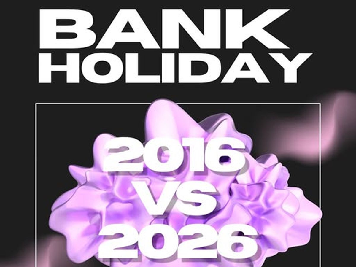 2016 vs 2026 Bamboo Bank Holiday