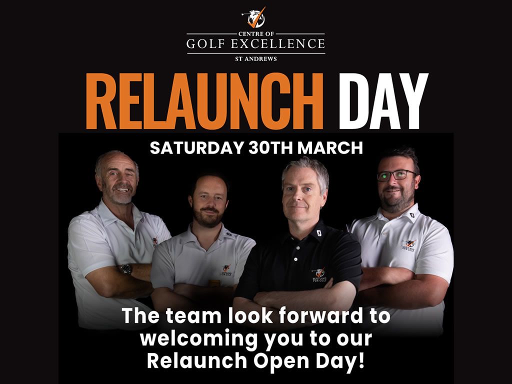 St Andrews Indoor Golf Centre ReLaunch at Centre of Golf Excellence