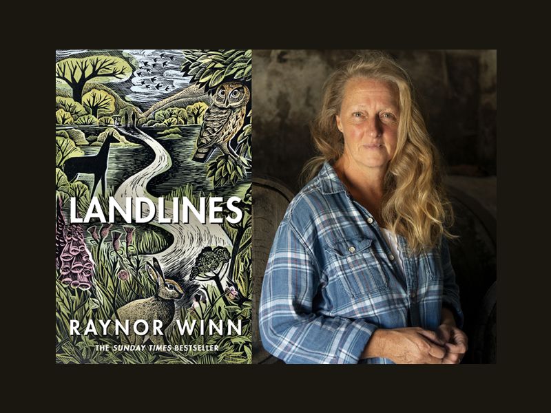 Raynor Winn on ‘Landlines’ at Topping & Company Booksellers of St Andrews, St Andrews What's