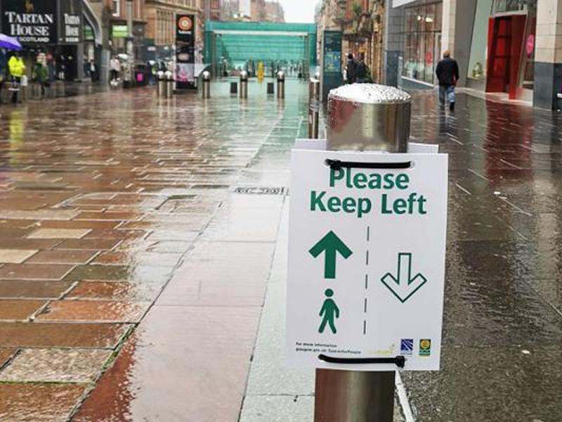 Keep Left pilot for City Centre precincts