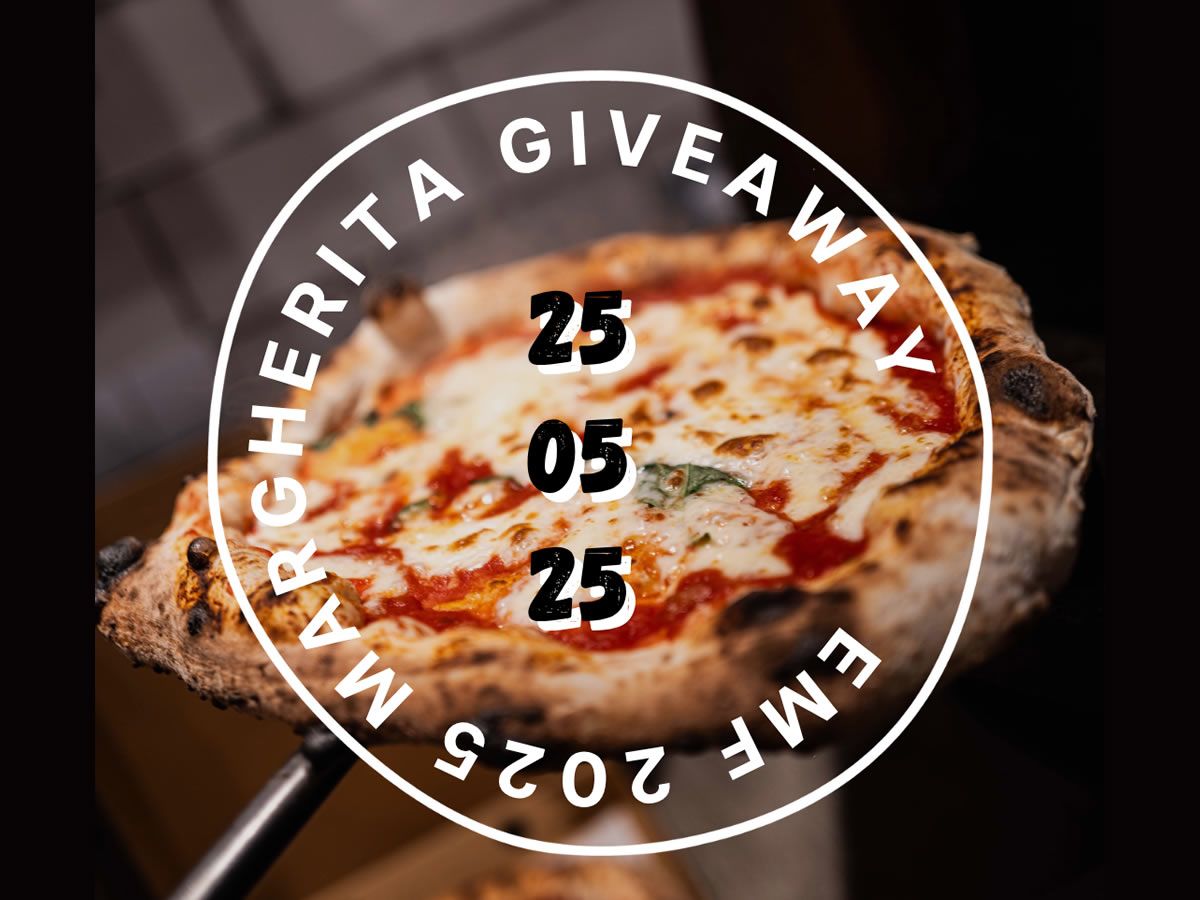 EMF 2025 - Margherita Pizza Giveaway