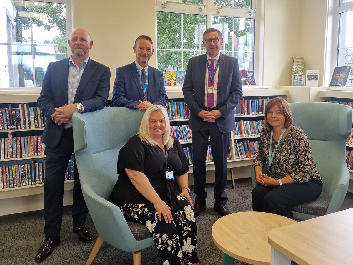 Eaglesham Library welcomes readers to transformed space