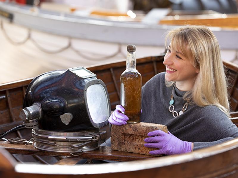 Scottish Maritime Museum bids successfully for eighty year old bottle of Whisky 