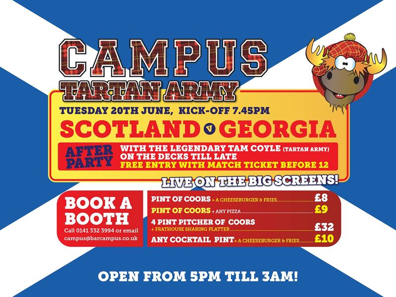 Scotland v Georgia - Tartan Army Watch Party