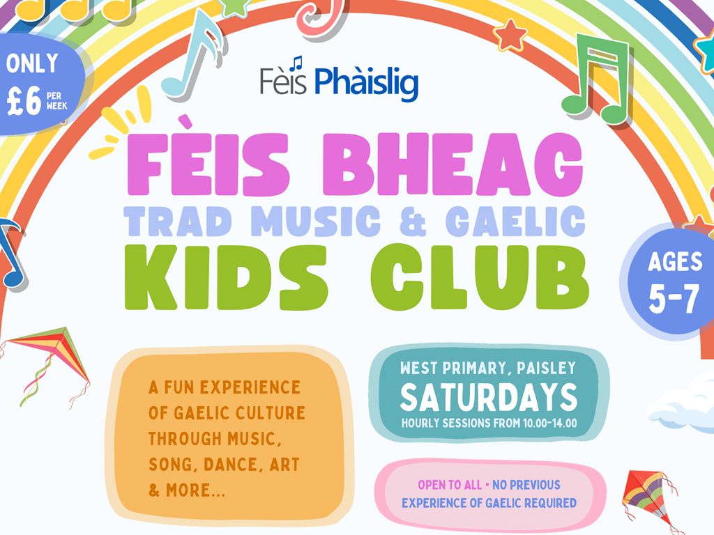 Fèis Bheag Kids Club - Trad Music & Gaelic
