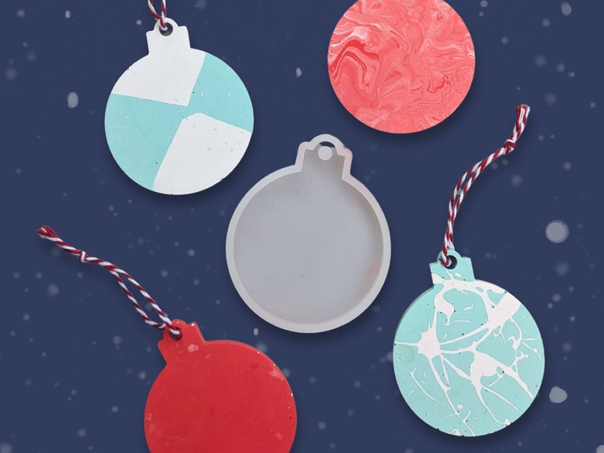 Beginners Jesmonite Christmas Bauble Casting Workshops