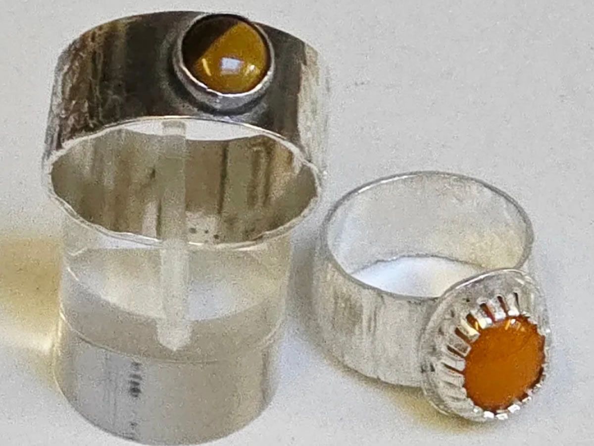 Cabochon Textured Ring Workshop