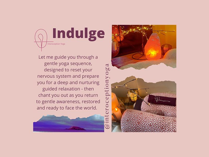 Indulge: A monthly restorative yoga mind-body reset