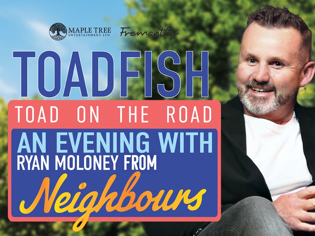 Toad On The Road: An Evening With Neighbours’ Star Ryan Moloney