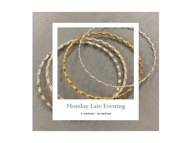 Monday Late Evening Jewellery Class - Summer Term