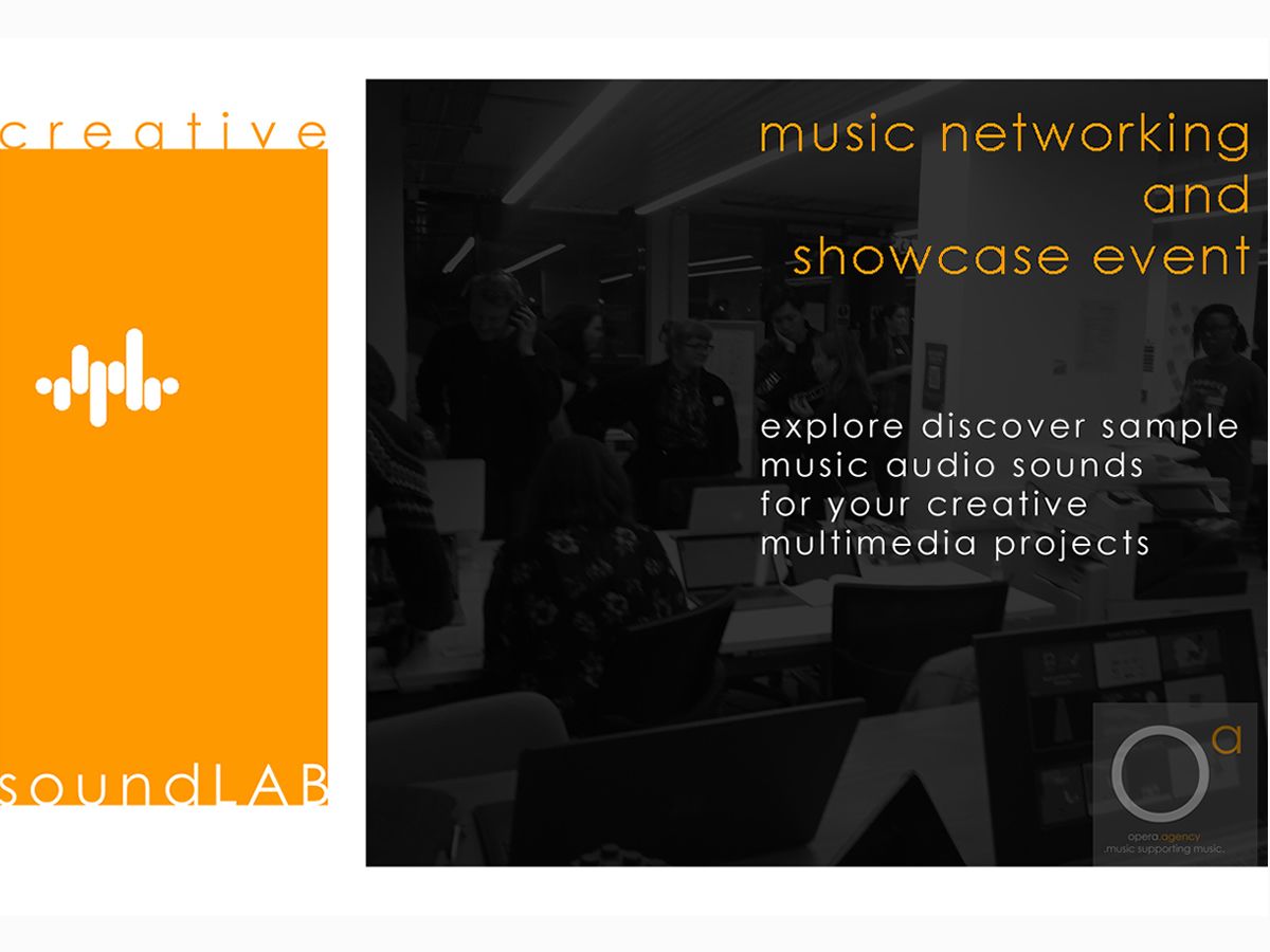 creative soundLAB: Music Showcase Sync and Networking Event featuring all things Podcast.