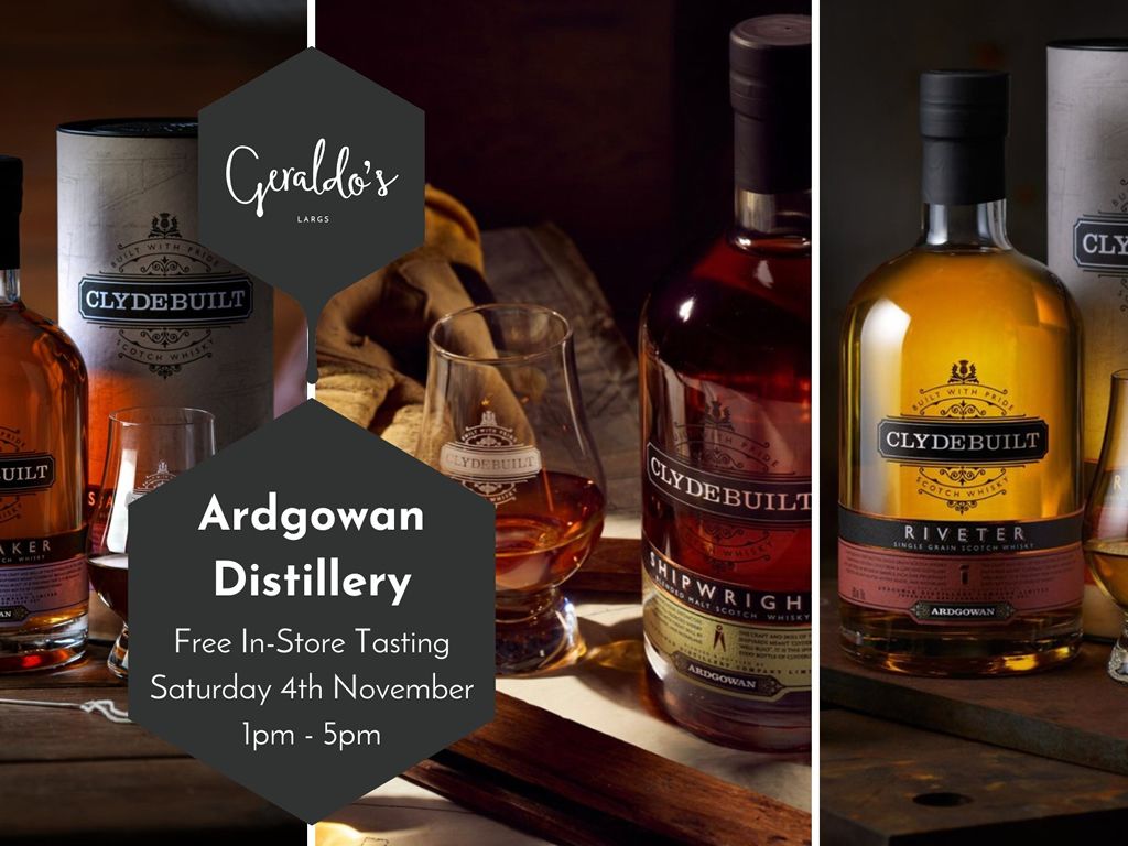 Ardgowan Whisky FREE In-Store Tasting
