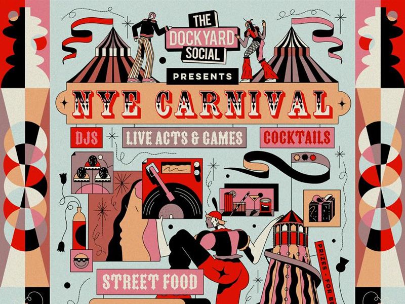 Dockyard Social’s New Years Eve Carnival