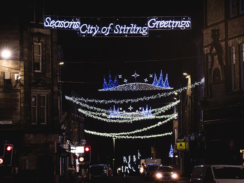 Go Forth Stirling launches City Winter Light Trail