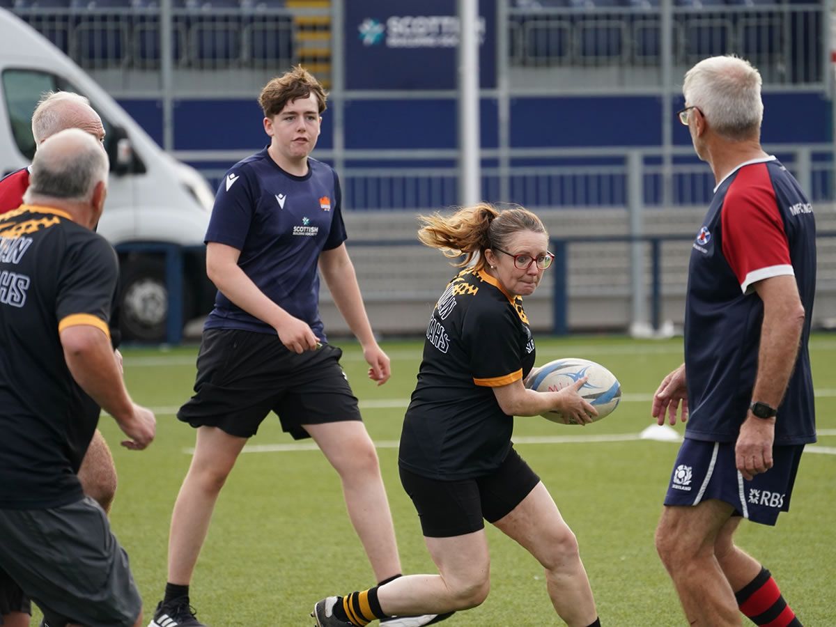 Scottish Building Society brings communities together for largest walking rugby event in Scotland