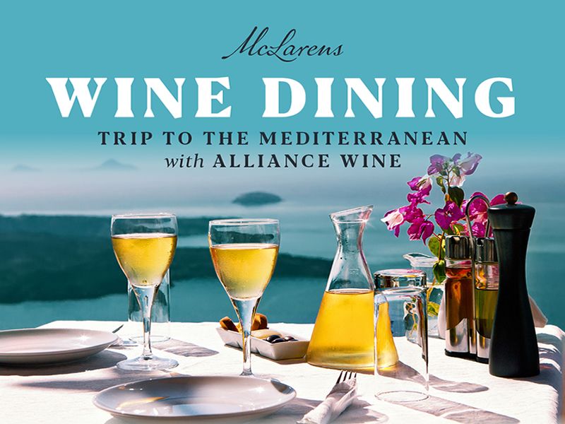 Trip to the Mediterranean Wine Dinner